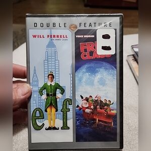 Warner Bros. Double Feature: Elf & Fred Claus DVD - Blue and Red Cover